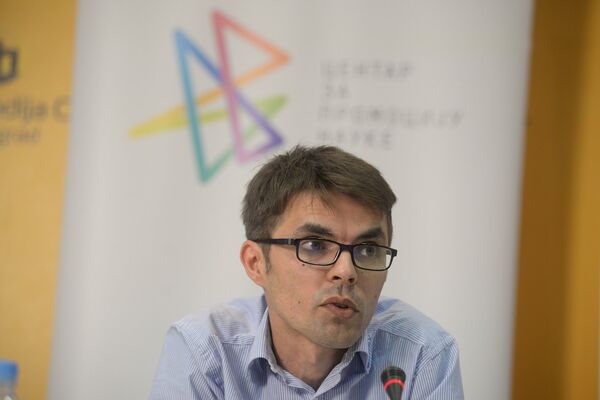 Слободан Бубњевић, уредник у Центру за промоцију науке Слободан Бубњевић, уредник у Центру за промоцију науке - Sputnik Србија