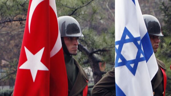 Заставе Израела и Турске. - Sputnik Србија