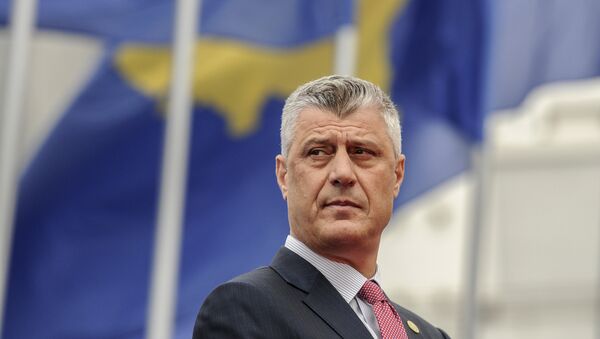Novi predsednik tzv. Kosova Hašim Tači - Sputnik Srbija