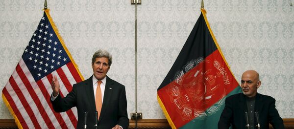 Džon Keri i predsednik Avganistana Ašraf Gani - Sputnik Srbija