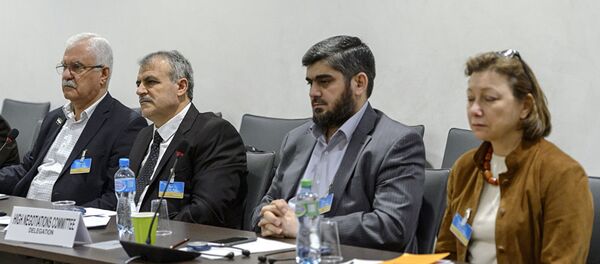 Komitet za pregovore sirijske opozicije Komitet za pregovore sirijske opozicije - Sputnik Srbija