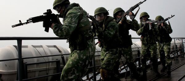 Припадници руске Тихоокеанске флоте - Sputnik Србија