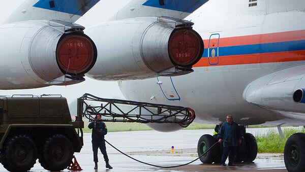 Руска хуманитарна помоћ стиже у Латакију - Sputnik Србија