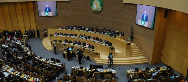 Секретар УН Бан Ки Мун за говорницом - Sputnik Србија