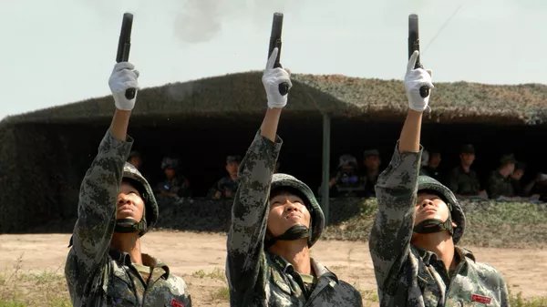 Kineska vojska na vojnim vežbama - Sputnik Srbija