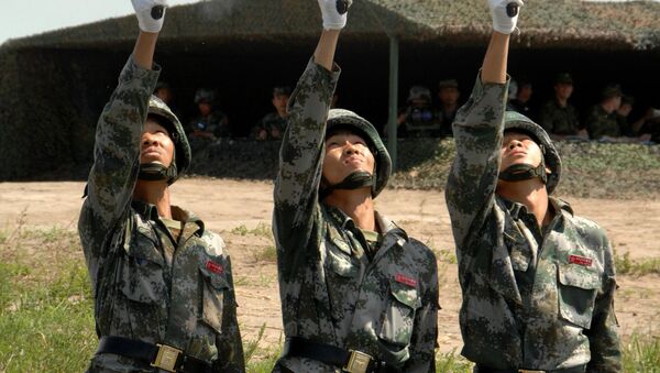 Кинеска војска на војним вежбама - Sputnik Србија