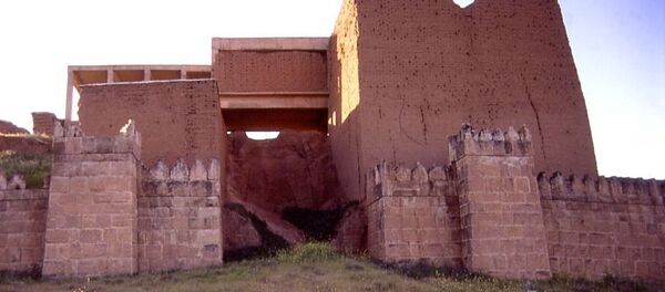 Ostaci vrata Adada u gradu Niniva - Sputnik Srbija