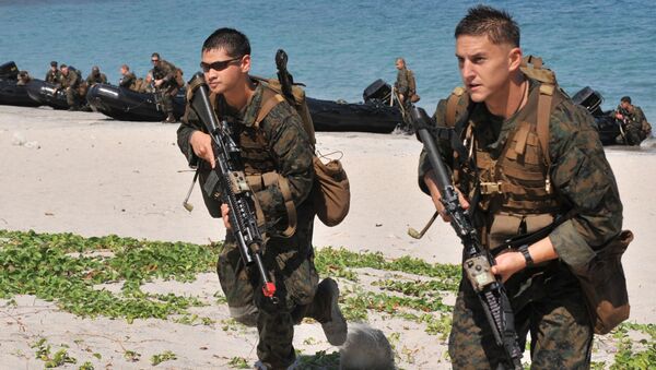 Američki marinci na vojnim vežbama na Filipinima - Sputnik Srbija