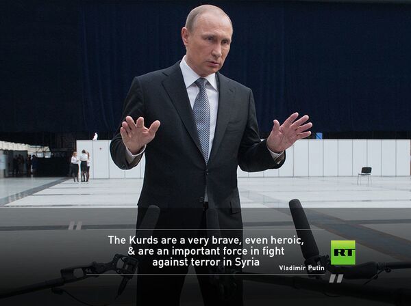 Kurdi su veoma hrabri, herojski, i oni su važna sila u borbi protiv terorizma u Siriji. Kurdi su veoma hrabri, herojski, i oni su važna sila u borbi protiv terorizma u Siriji. - Sputnik Srbija