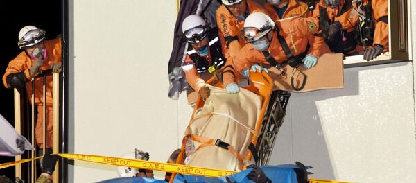 Спасилачка екипа на дужности после земљотреса који је погодио Јапан - Sputnik Србија