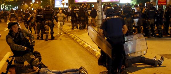 Protest u Skoplju - Sputnik Srbija