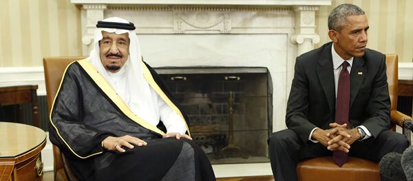 Saudijski kralj Salaman i američki predsednik Barak Obama - Sputnik Srbija