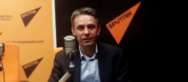 Саша Радуловић, лидер покрета Доста је било - Sputnik Србија