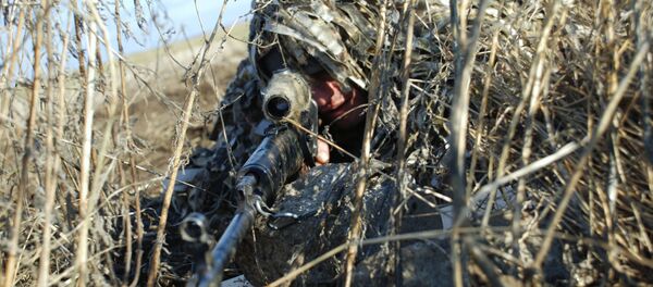Снајпер у Донбасу Снајпер у Донбасу - Sputnik Србија