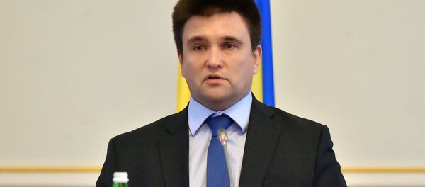Ministar spoljnih poslova Ukrajine Pavel Klimkin Ministar spoljnih poslova Ukrajine Pavel Klimkin - Sputnik Srbija