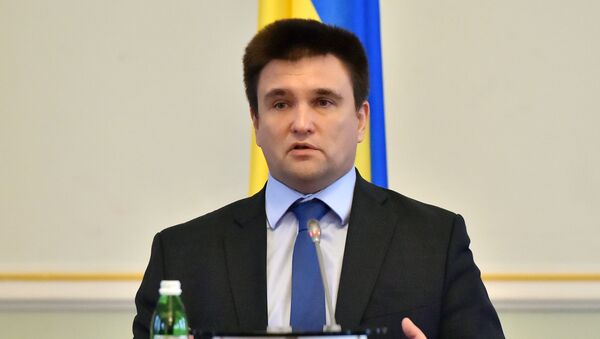 Ministar spoljnih poslova Ukrajine Pavel Klimkin - Sputnik Srbija