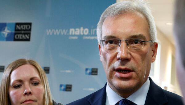 Stalni predstavnik Rusije pri NATO-u Aleksandar Gruško - Sputnik Srbija