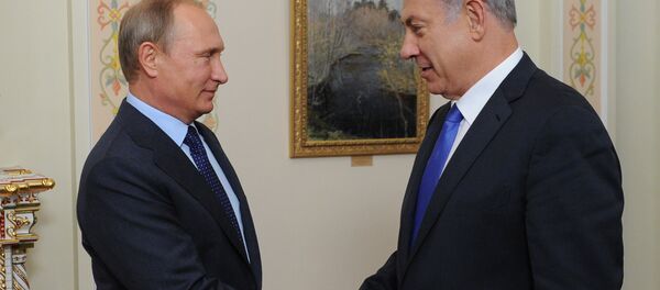 Ruski predsednik Vladimir Putin i premijer Izraela Benjamin Netanjahu - Sputnik Srbija