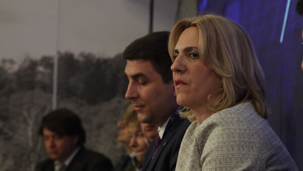 Željka Cvijanović na Ekonomskom forumu na Jahorini - Sputnik Srbija