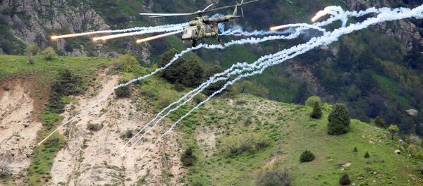 Совместные учения подразделений военной разведки государств-членов ОДКБ Поиск-2016 в Таджикистане - Sputnik Србија