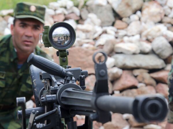 Заједничке војне вежбе војних обавештајаца држава-чланица ОДКБ-а „Потрага 2016“ у Таџикистану - Sputnik Србија