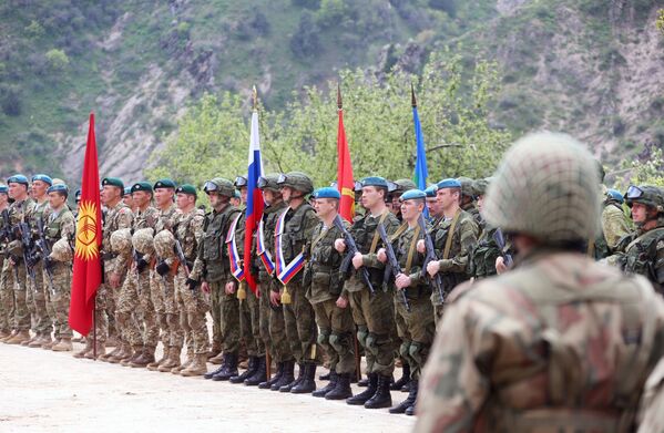 Zajedničke vojne vežbe vojnih obaveštajaca država-članica ODKB-a „Potraga 2016“ u Tadžikistanu - Sputnik Srbija