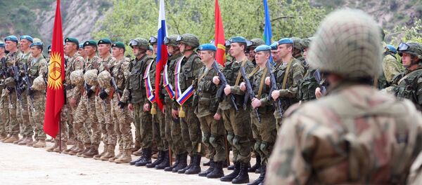 Совместные учения подразделений военной разведки государств-членов ОДКБ Поиск-2016 в Таджикистане - Sputnik Србија