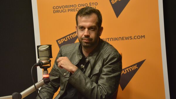 Filmski producent Milan Todorović - Sputnik Srbija