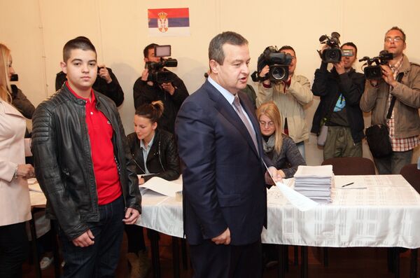 Министар спољних послова и лидер социјалиста Ивица Дачић Министар спољних послова и лидер социјалиста Ивица Дачић - Sputnik Србија