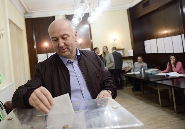 Председник Српске народне партије Ненад Поповић Председник Српске народне партије Ненад Поповић - Sputnik Србија