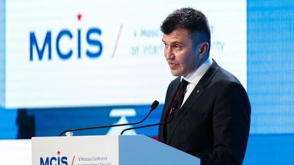 Ministar odbrane Zoran Đorđević na 5. Moskovskoj međunarodnoj konferenciji o bezbednosti - Sputnik Srbija