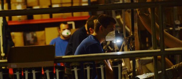 Радници фабрике Тигар обућа у Пироту - Sputnik Србија