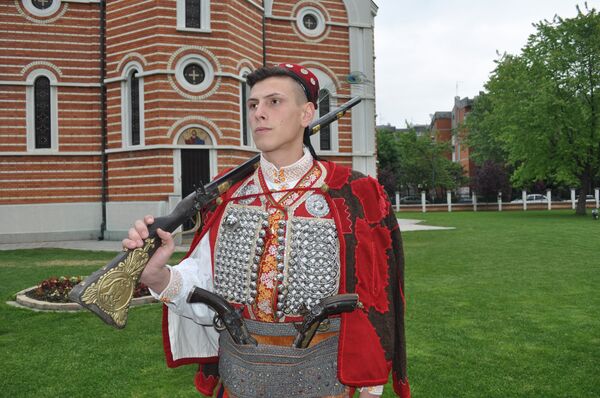 Чување Христовог гроба — српска традиција стара пет векова (фото) Чување Христовог гроба — српска традиција стара пет векова (фото) - Sputnik Србија