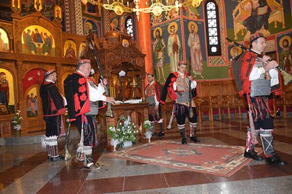 Чување Христовог гроба — српска традиција стара пет векова (фото) Чување Христовог гроба — српска традиција стара пет векова (фото) - Sputnik Србија