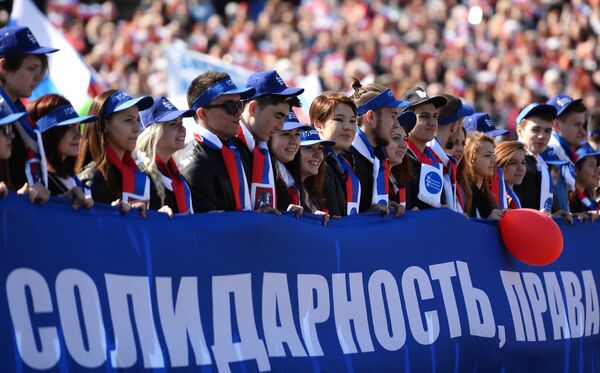 Prvomajske demonstracije na Crvenom trgu u Moskvi Prvomajske demonstracije na Crvenom trgu u Moskvi - Sputnik Srbija