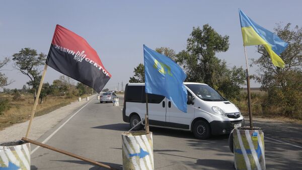 Blokada Krima iz strane Ukrajine - Sputnik Srbija