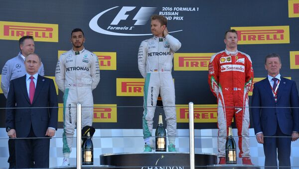 Niko Rosberg pobedio na Velikoj nagradi Rusije - Sputnik Srbija