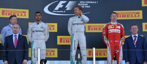 Niko Rosberg pobedio na Velikoj nagradi Rusije - Sputnik Srbija