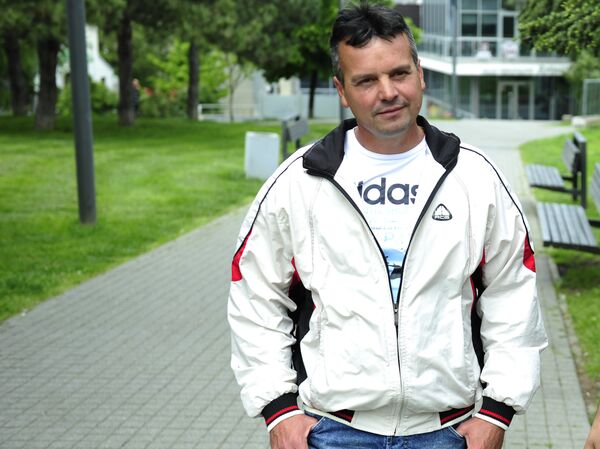 Сретан Бранковић снимљен на Ташмајданском парку у Београду 1. маја 2016. године Сретан Бранковић снимљен на Ташмајданском парку у Београду 1. маја 2016. године - Sputnik Србија