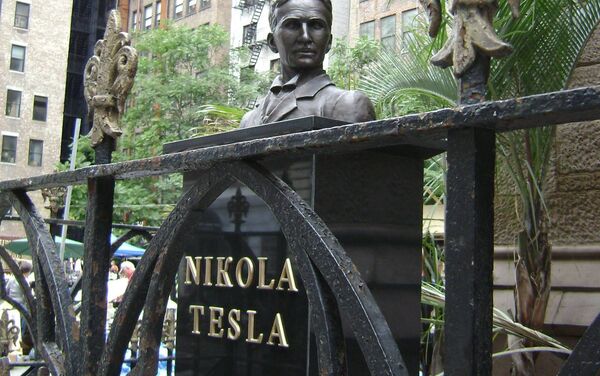 Споменик Николи Тесли на Менхетну - Sputnik Србија