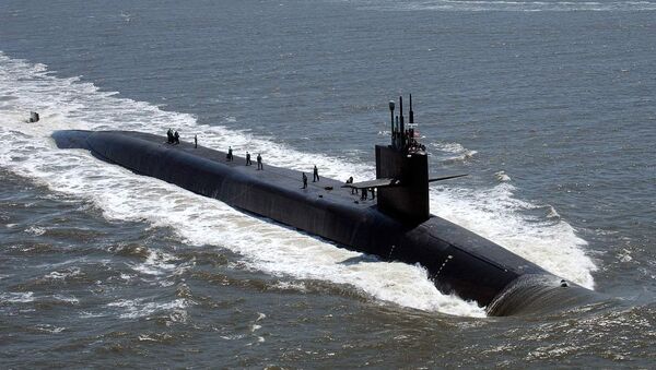 Američka nuklearna podmornica „Florida“ sa balističkim raketama - Sputnik Srbija