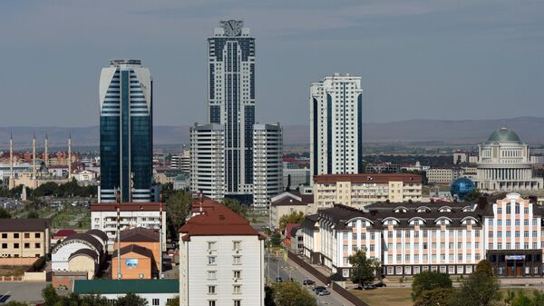Поглед данас на град Грозни, Чеченија - Sputnik Србија