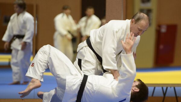 Vladimir Putin — predsednik ili akcioni heroj - Sputnik Srbija