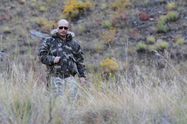 Владимир Путин — председник или акциони херој - Sputnik Србија