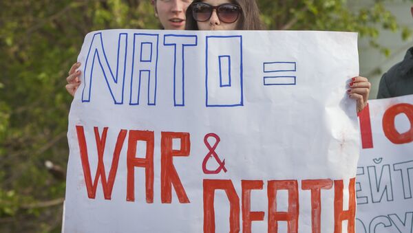 Протест против изложбе америчке војне технике у Кишињеву - Sputnik Србија
