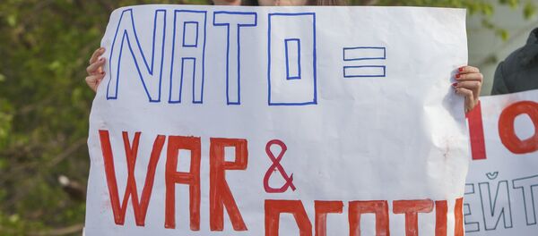 Протест против изложбе америчке војне технике у Кишињеву - Sputnik Србија