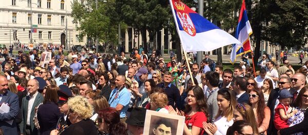 Srbi u Beču obeležili Dan pobede. - Sputnik Srbija