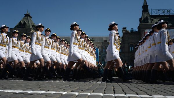 Војна парада у Москви поводом 71. годишњице победе у Великом отаџбинском рату, на Дан победе, 9. мај 2016. - Sputnik Србија