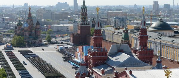Војна парада у Москви поводом 71. годишњице победе у Великом отаџбинском рату, на Дан победе, 9. мај 2016. - Sputnik Србија