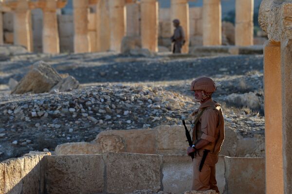 Руски војници у Палмири, у Сирији - Sputnik Србија